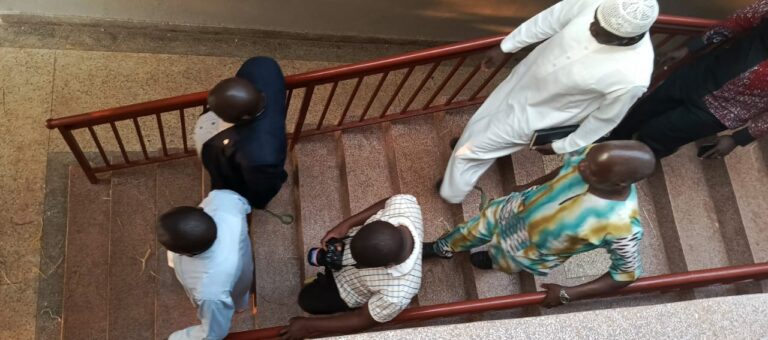 Aerial View of the stairs